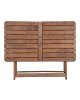 Τραπέζι Retto μασίφ ξύλο οξιάς καρυδί εμποτισμού 140x80x71εκ Υλικό: Solid wood beech 237-000007
