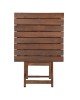 Τραπέζι Retto μασίφ ξύλο οξιάς καρυδί εμποτισμού 70x70x71εκ Υλικό: Solid wood beech 237-000009