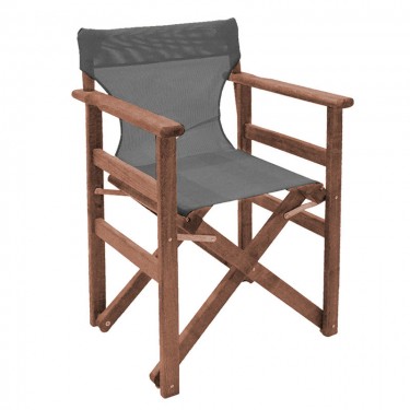 Tραπεζαρία Retto σετ 5τμχ μασίφ ξύλο οξιάς καρυδί-γκρι 120x75x71εκ Υλικό: Solid wood beech 237-000027