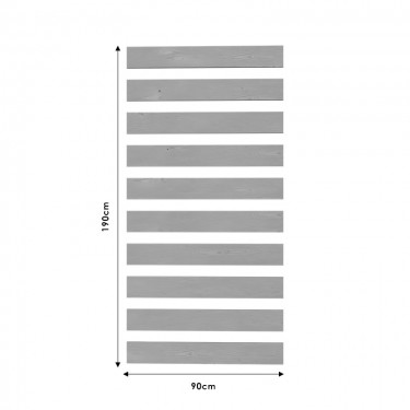 Κρεβατόξυλα για κουκέτα Winston 90x190εκ Υλικό: WOODEN 243-000020