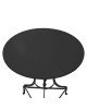 Τραπέζι Noah μεταλλικό μαύρο Φ58x72εκ Υλικό: METAL 243-000077