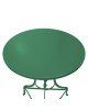 Τραπέζι Noah μεταλλικό πράσινο Φ58x72εκ Υλικό: METAL 243-000078