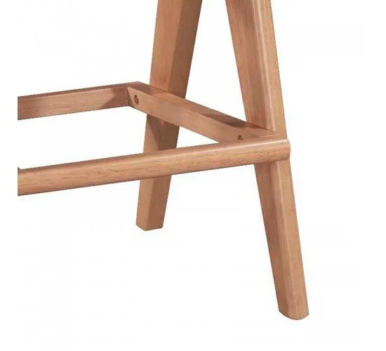 Σκαμπό bar Winslow ξύλο rubberwood ανοικτό καρυδί-pvc rattan φυσικό-ύφασμα γκρι Υλικό: RUBBERWOOD - PVC RATTAN - FABRIC - FOAM 247-000007 Σκαμπό bar Winslow ξύλο rubberwood ανοικτό καρυδί-pvc rattan φυσικό-ύφασμα γκρι Υλικό: RUBBERWOOD - PVC RATTAN - FABRIC - FOAM 247-000007