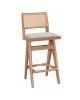 Σκαμπό bar Winslow ξύλο rubberwood ανοικτό καρυδί-pvc rattan φυσικό-ύφασμα γκρι Υλικό: RUBBERWOOD - PVC RATTAN - FABRIC - FOAM 247-000007 Σκαμπό bar Winslow ξύλο rubberwood ανοικτό καρυδί-pvc rattan φυσικό-ύφασμα γκρι Υλικό: RUBBERWOOD - PVC RATTAN - FABRIC - FOAM 247-000007