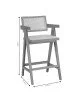 Σκαμπό bar με μπράτσα Winslow ξύλο rubberwood ανοικτό καρυδί-pvc rattan φυσικό-ύφασμα γκρι Υλικό: RUBBERWOOD - PVC RATTAN - FABRIC - FOAM 247-000009 Σκαμπό bar με μπράτσα Winslow ξύλο rubberwood ανοικτό καρυδί-pvc rattan φυσικό-ύφασμα γκρι Υλικό: RUBBERWOOD - PVC RATTAN - FABRIC - FOAM 247-000009