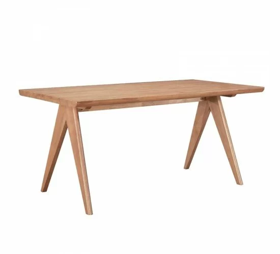 Τραπέζι Winslow ξύλο rubberwood σε ανοιχτό καρυδί χρώμα 180x85x75εκ Υλικό: RUBBERWOOD 247-000021 Τραπέζι Winslow ξύλο rubberwood σε ανοιχτό καρυδί χρώμα 180x85x75εκ Υλικό: RUBBERWOOD 247-000021