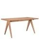 Τραπέζι Winslow ξύλο rubberwood σε ανοιχτό καρυδί χρώμα 200x100x75εκ Υλικό: RUBBERWOOD 247-000022 Τραπέζι Winslow ξύλο rubberwood σε ανοιχτό καρυδί χρώμα 200x100x75εκ Υλικό: RUBBERWOOD 247-000022