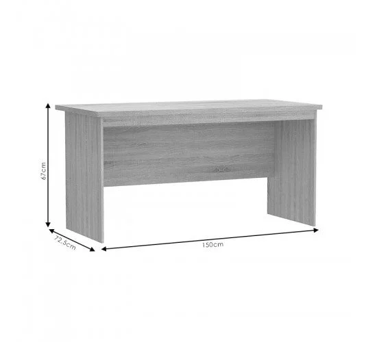 Γραφείο εργασίας Payton sonoma 150x72.5x76εκ Υλικό: CLIPBOARD WITH MELAMINE 248-000001 Γραφείο εργασίας Payton sonoma 150x72.5x76εκ Υλικό: CLIPBOARD WITH MELAMINE 248-000001