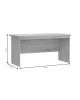 Γραφείο εργασίας Payton sonoma 150x72.5x76εκ Υλικό: CLIPBOARD WITH MELAMINE 248-000001 Γραφείο εργασίας Payton sonoma 150x72.5x76εκ Υλικό: CLIPBOARD WITH MELAMINE 248-000001