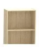 Βιβλιοθήκη Presley sonoma 60x30x167εκ Υλικό: CLIPBOARD WITH MELAMINE 248-000003 Βιβλιοθήκη Presley sonoma 60x30x167εκ Υλικό: CLIPBOARD WITH MELAMINE 248-000003