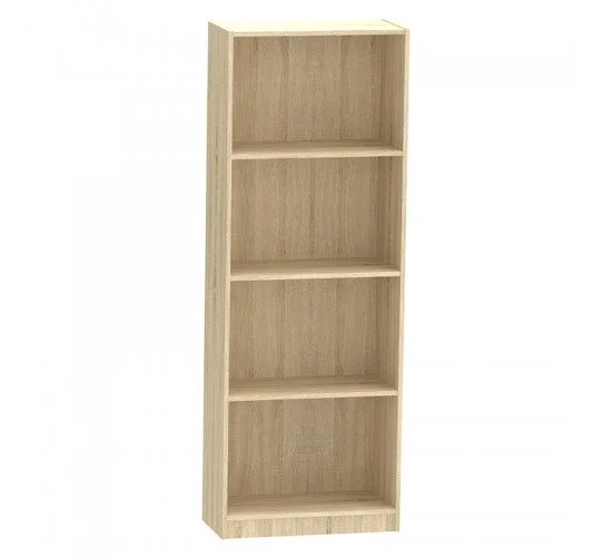 Βιβλιοθήκη Presley sonoma 60x30x167εκ Υλικό: CLIPBOARD WITH MELAMINE 248-000003 Βιβλιοθήκη Presley sonoma 60x30x167εκ Υλικό: CLIPBOARD WITH MELAMINE 248-000003