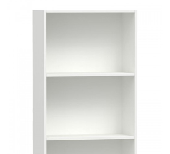 Βιβλιοθήκη Negan λευκό μελαμίνης 60x29x166εκ Υλικό: CLIPBOARD WITH MELAMINE 248-000016 Βιβλιοθήκη Negan λευκό μελαμίνης 60x29x166εκ Υλικό: CLIPBOARD WITH MELAMINE 248-000016