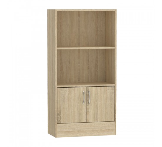 Βιβλιοθήκη Negan sonoma μελαμίνης 60x30x120εκ Υλικό: CLIPBOARD WITH MELAMINE 248-000017 Βιβλιοθήκη Negan sonoma μελαμίνης 60x30x120εκ Υλικό: CLIPBOARD WITH MELAMINE 248-000017