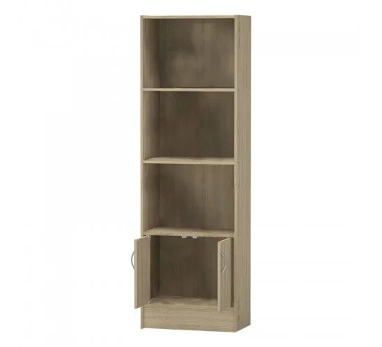 Βιβλιοθήκη Negan sonoma μελαμίνης 57x33x180εκ Υλικό: CLIPBOARD WITH MELAMINE 248-000018 Βιβλιοθήκη Negan sonoma μελαμίνης 57x33x180εκ Υλικό: CLIPBOARD WITH MELAMINE 248-000018