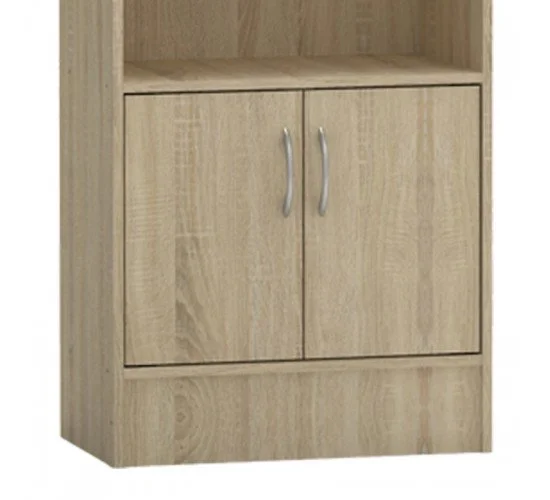 Βιβλιοθήκη Negan sonoma μελαμίνης 57x33x180εκ Υλικό: CLIPBOARD WITH MELAMINE 248-000018 Βιβλιοθήκη Negan sonoma μελαμίνης 57x33x180εκ Υλικό: CLIPBOARD WITH MELAMINE 248-000018
