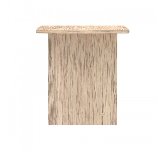 Τραπέζι Kumba σε oak απόχρωση 80x40x42εκ Υλικό: CLIPBOARD WITH MELAMINE 248-000025 Τραπέζι Kumba σε oak απόχρωση 80x40x42εκ Υλικό: CLIPBOARD WITH MELAMINE 248-000025