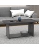 Τραπέζι Kumba σε ανθρακί-wenge απόχρωση 80x40x42εκ Υλικό: CLIPBOARD WITH MELAMINE 248-000026 Τραπέζι Kumba σε ανθρακί-wenge απόχρωση 80x40x42εκ Υλικό: CLIPBOARD WITH MELAMINE 248-000026