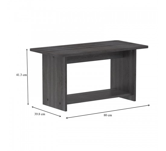 Τραπέζι Kumba σε ανθρακί-wenge απόχρωση 80x40x42εκ Υλικό: CLIPBOARD WITH MELAMINE 248-000026 Τραπέζι Kumba σε ανθρακί-wenge απόχρωση 80x40x42εκ Υλικό: CLIPBOARD WITH MELAMINE 248-000026