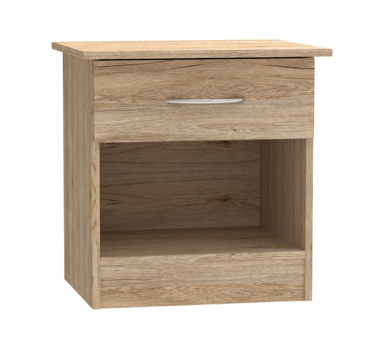 Κομοδίνο Kona σε oak απόχρωση 40x34x42εκ Υλικό: CLIPBOARD WITH MELAMINE 248-000027 Κομοδίνο Kona σε oak απόχρωση 40x34x42εκ Υλικό: CLIPBOARD WITH MELAMINE 248-000027