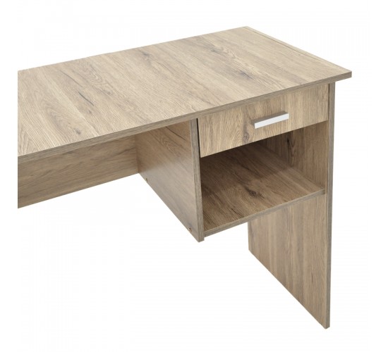 Γραφείο εργασίας με συρτάρι Michael sonoma 88x45x72εκ Υλικό: PARTICLE BOARD 249-000015 Γραφείο εργασίας με συρτάρι Michael sonoma 88x45x72εκ Υλικό: PARTICLE BOARD 249-000015
