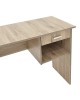 Γραφείο εργασίας με συρτάρι Michael sonoma 88x45x72εκ Υλικό: PARTICLE BOARD 249-000015 Γραφείο εργασίας με συρτάρι Michael sonoma 88x45x72εκ Υλικό: PARTICLE BOARD 249-000015