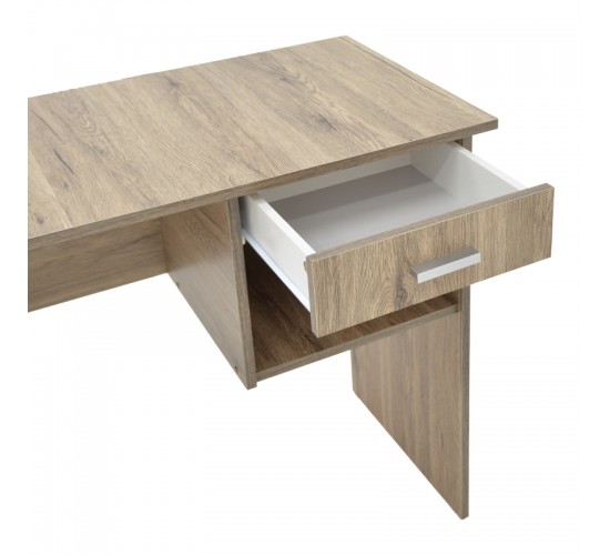 Γραφείο εργασίας με συρτάρι Michael sonoma 88x45x72εκ Υλικό: PARTICLE BOARD 249-000015 Γραφείο εργασίας με συρτάρι Michael sonoma 88x45x72εκ Υλικό: PARTICLE BOARD 249-000015