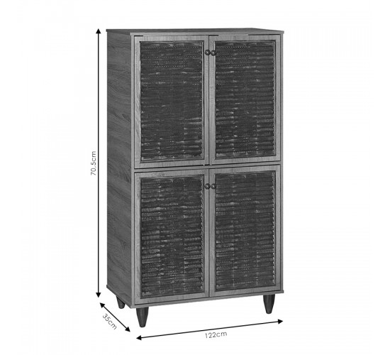 Παπουτσοθήκη-ντουλάπι Ronan χρώμα φυσικό 70.5x35x122εκ Υλικό: PARTICLE BOARD 249-000017 Παπουτσοθήκη-ντουλάπι Ronan χρώμα φυσικό 70.5x35x122εκ Υλικό: PARTICLE BOARD 249-000017