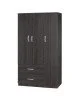 Ντουλάπα τρίφυλλη και πατάρι Zelia wenge 90x42x180εκ. Υλικό: PARTICLE BOARD 249-000047 Ντουλάπα τρίφυλλη και πατάρι Zelia wenge 90x42x180εκ. Υλικό: PARTICLE BOARD 249-000047