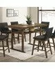 Τραπέζι μπαρ Tenor φυσικό ξύλο rubberwood-ΜDF καρυδί 150x90x91.5εκ Υλικό: MDF - E2-18 MM - ASH VENEER - SOLID RUBBER WOOD 250-000001 Τραπέζι μπαρ Tenor φυσικό ξύλο rubberwood-ΜDF καρυδί 150x90x91.5εκ Υλικό: MDF - E2-18 MM - ASH VENEER - SOLID RUBBER WOOD 250-000001