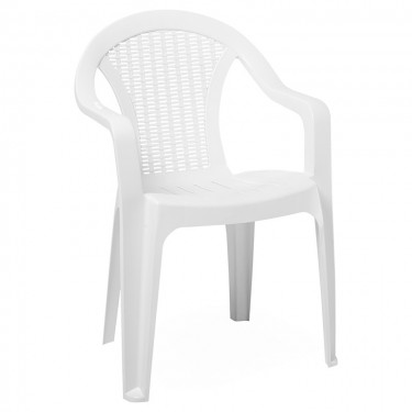 Πολυθρόνα Headway PP λευκό Υλικό: PP 253-000020