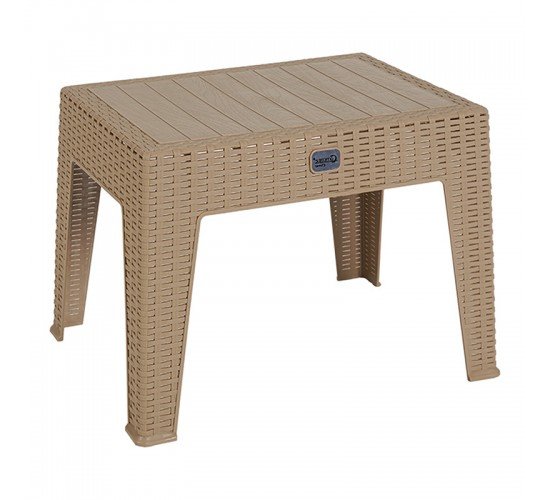 Τραπέζι Cosmic PP cappucino 55x40x43.5εκ Υλικό: PP 253-000034 Τραπέζι Cosmic PP cappucino 55x40x43.5εκ Υλικό: PP 253-000034