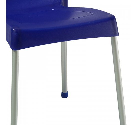 Καρέκλα Crafted PP σκούρο μπλε-αλουμίνιο γκρι Υλικό: PP 253-000038