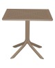 Τραπεζαρία Groovy-Ignite σετ 5τεμ PP cappuccino 80x80x74,5εκ. Υλικό: PP 253-000094 Τραπεζαρία Groovy-Ignite σετ 5τεμ PP cappuccino 80x80x74,5εκ. Υλικό: PP 253-000094