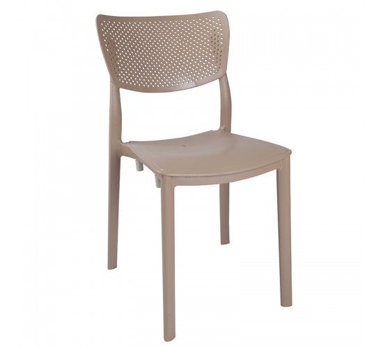 Τραπεζαρία Groovy-Ignite σετ 5τεμ PP cappuccino 80x80x74,5εκ. Υλικό: PP 253-000094 Τραπεζαρία Groovy-Ignite σετ 5τεμ PP cappuccino 80x80x74,5εκ. Υλικό: PP 253-000094