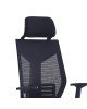 Καρέκλα γραφείου διευθυντή Commend ύφασμα mesh μαύρο Υλικό: METAL - MESH FABRIC - PP - 6CM FOAM SEAT FROM PLYWOOD 254-000003