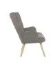Πολυθρόνα Fluffy ύφασμα γκρι-πόδι rubberwood φυσικό 75x69x96εκ Υλικό: FABRIC WOODEN 255-000019 Πολυθρόνα Fluffy ύφασμα γκρι-πόδι rubberwood φυσικό 75x69x96εκ Υλικό: FABRIC WOODEN 255-000019