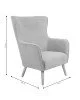 Πολυθρόνα Fluffy ύφασμα γκρι-πόδι rubberwood φυσικό 75x69x96εκ Υλικό: FABRIC WOODEN 255-000019 Πολυθρόνα Fluffy ύφασμα γκρι-πόδι rubberwood φυσικό 75x69x96εκ Υλικό: FABRIC WOODEN 255-000019