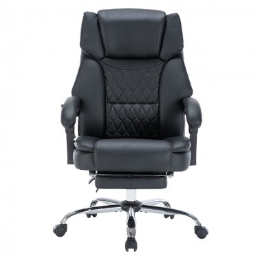 Καρέκλα γραφείου διευθυντή Thrive Premium Quality μηχανισμός massage-θερμαινόμενη πλάτη pu μαύρο Υλικό: FABRIC MESH - PVC - PU- PP arms 256-000004