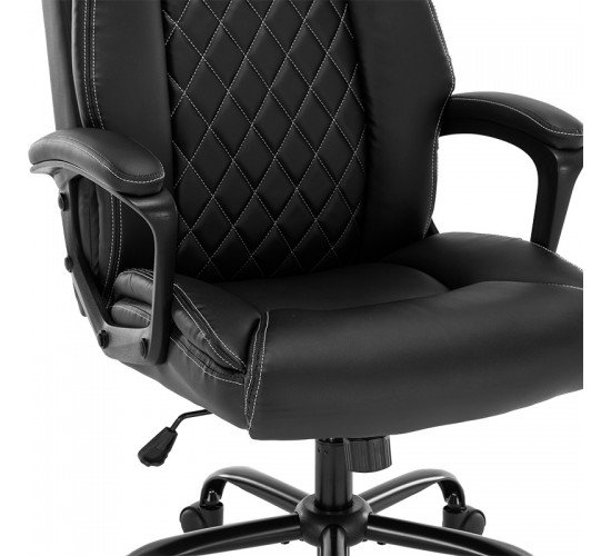 Καρέκλα γραφείου διευθυντή Victory pu μαύρο Υλικό: PVC - PU 256-000005