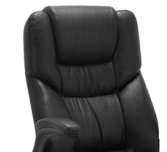 Καρέκλα γραφείου διευθυντή Stellar pu μαύρο Υλικό: PVC - PU - MESH 256-000007