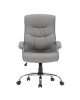 Καρέκλα γραφείου διευθυντή Primrose pu γκρι Υλικό: PVC - PU 256-000010