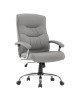 Καρέκλα γραφείου διευθυντή Primrose pu γκρι Υλικό: PVC - PU 256-000010