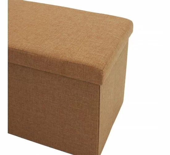 Σκαμπό-μπαούλο Greatness ύφασμα μπεζ 76x38x38εκ Υλικό: FAUX LINEN - MDF - FOAM 257-000002 Σκαμπό-μπαούλο Greatness ύφασμα μπεζ 76x38x38εκ Υλικό: FAUX LINEN - MDF - FOAM 257-000002