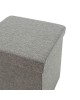 Σκαμπό-μπαούλο Crystal ύφασμα γκρι 38x38x38εκ Υλικό: FABRIC MDF NORMAL FOAM 257-000013 Σκαμπό-μπαούλο Crystal ύφασμα γκρι 38x38x38εκ Υλικό: FABRIC MDF NORMAL FOAM 257-000013