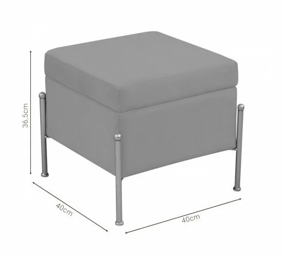 Σκαμπό-μπαούλο Panton βελούδο πράσινο-χρυσό 40x40x36.5εκ Υλικό: VELVET - FOAM - MDF - IRON 257-000016 Σκαμπό-μπαούλο Panton βελούδο πράσινο-χρυσό 40x40x36.5εκ Υλικό: VELVET - FOAM - MDF - IRON 257-000016