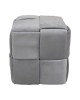 Σκαμπό Jisko γκρι βελούδο 38x38x40εκ Υλικό: VELVET - MDF - FOAM 257-000029 Σκαμπό Jisko γκρι βελούδο 38x38x40εκ Υλικό: VELVET - MDF - FOAM 257-000029
