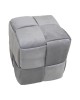 Σκαμπό Jisko γκρι βελούδο 38x38x40εκ Υλικό: VELVET - MDF - FOAM 257-000029 Σκαμπό Jisko γκρι βελούδο 38x38x40εκ Υλικό: VELVET - MDF - FOAM 257-000029
