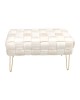 Σκαμπό Wenzo μπεζ βελούδο 82x43x46εκ Υλικό: VELVET - MDF - FOAM 257-000032 Σκαμπό Wenzo μπεζ βελούδο 82x43x46εκ Υλικό: VELVET - MDF - FOAM 257-000032