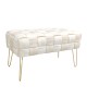 Σκαμπό Wenzo μπεζ βελούδο 82x43x46εκ Υλικό: VELVET - MDF - FOAM 257-000032 Σκαμπό Wenzo μπεζ βελούδο 82x43x46εκ Υλικό: VELVET - MDF - FOAM 257-000032