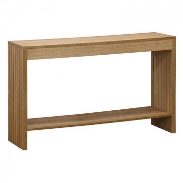 Κονσόλα Focused MDF φυσικό 120x35x74εκ Υλικό: MDF - PARTICLE BOARD WITH PAPER WOOD - TOP 18MM - SIDE 30MM - FRONT 15MM 260-000003